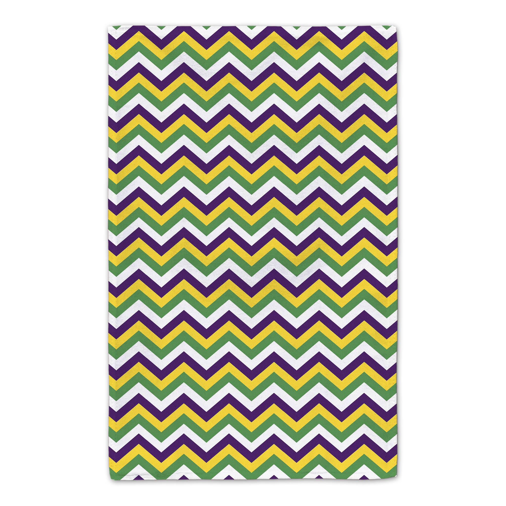 Here for Beignets Mardi Gras Tea Towel Set